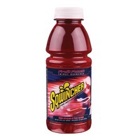 Sqwincher Corporation 030535-FP Sqwincher 20 Ounce Wide Mouth Ready To Drink Bottle Fearless Fruit Punch Electrolyte Drink (24 E